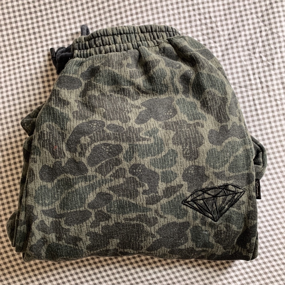 Oversized Camo Sweatpants